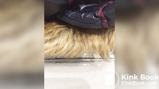 Loud poop on restaurant spycam