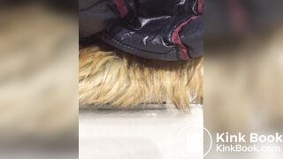 Loud poop on restaurant spycam