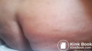 Big Booty Ebony BBW Shitting