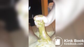 Scat Handjob - video 6