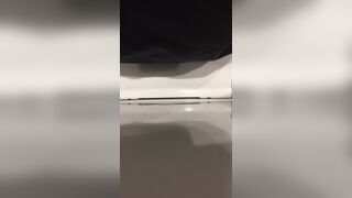 Public toilet pooping - video 2