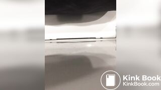 Public toilet pooping - video 2