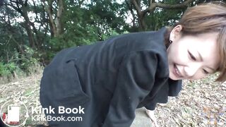 Enema in the asshole of an asian