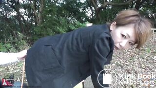 Enema in the asshole of an asian