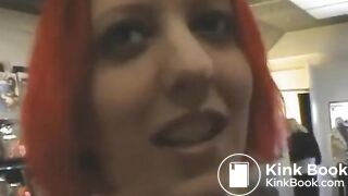 pervert lesbian shit eating