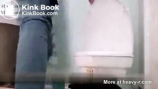 Diarrhea Toilet Slave Eats It All