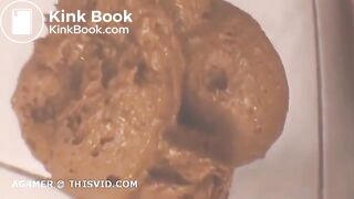 Close up pooping video
