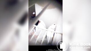 Slim Latina Takes a Dump