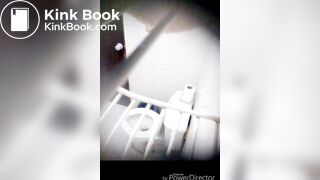 Slim Latina Takes a Dump