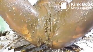Completely Covered Nasty Shit Whore
