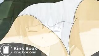 Anime girl poops her panties