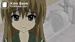 Anime girl poops her panties