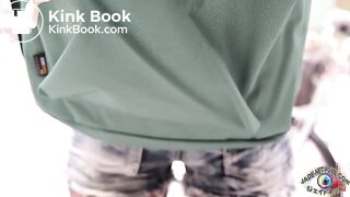 A woman 's spot 1eaked in town!