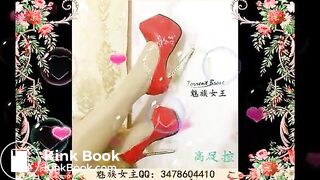 Male toilet and shitty heeljob