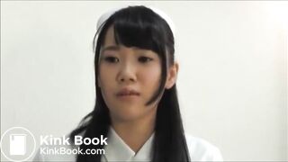 Japanese nurses use patient as toilet slave