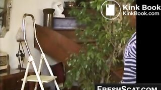 Real Scat Lesbians Getting Kinky On Webcam For Us Shitting Their Panties An