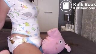 Messy Diaper Play - video 3