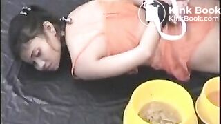 bangkok slut gets used with scat and vomit