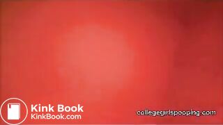 Jolene pooping on the toilet