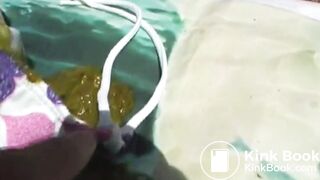 Japanese public bikini poop 4