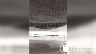 Diarrhea on restaurant spycam (turd visible)