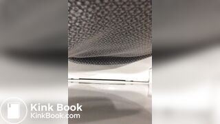 Diarrhea on restaurant spycam (turd visible)