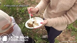 Big shit feeding off a plate.