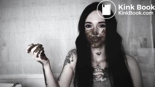 Sexy Betty eats shit