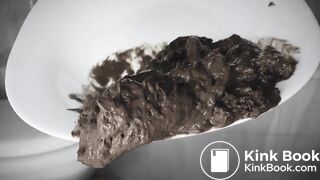 Sexy Betty eats shit