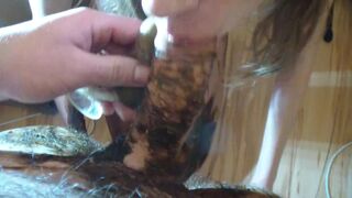 Scat perverts anal fuck shit eat, full HD