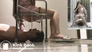 man toilet slave for girl