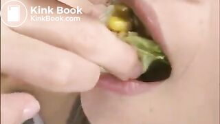 Savoring food with cum