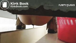 Asians pooping in toilet