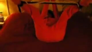 Readymade gets her diaper squished and changed