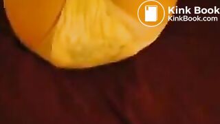 Readymade gets her diaper squished and changed