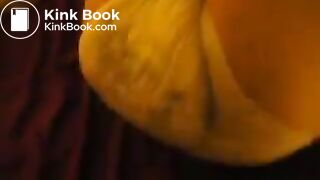 Readymade gets her diaper squished and changed