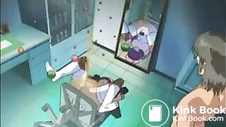 Another hentai nurse toyed with