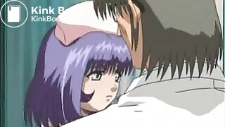 Another hentai nurse toyed with