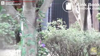 Woman's diarrhea in the park