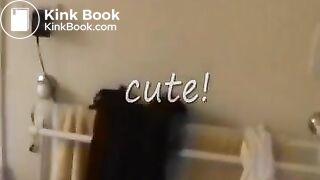 panty shit and sit on table