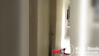 panty shit and sit on table