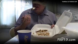 Eat my shit for your lunch.