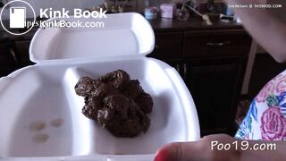 Eat my shit for your lunch.