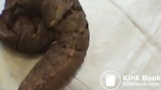 Japanese woman shitting on the floor