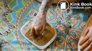 gorgeous naked Russian shits and pisses