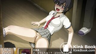 Japanese pooping girl animation - video 6