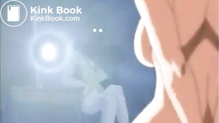 Tied up hentai girl enema