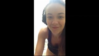 Sexy teen public toilet poop