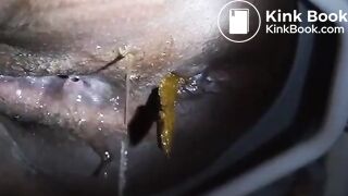 On His Face