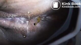 On His Face